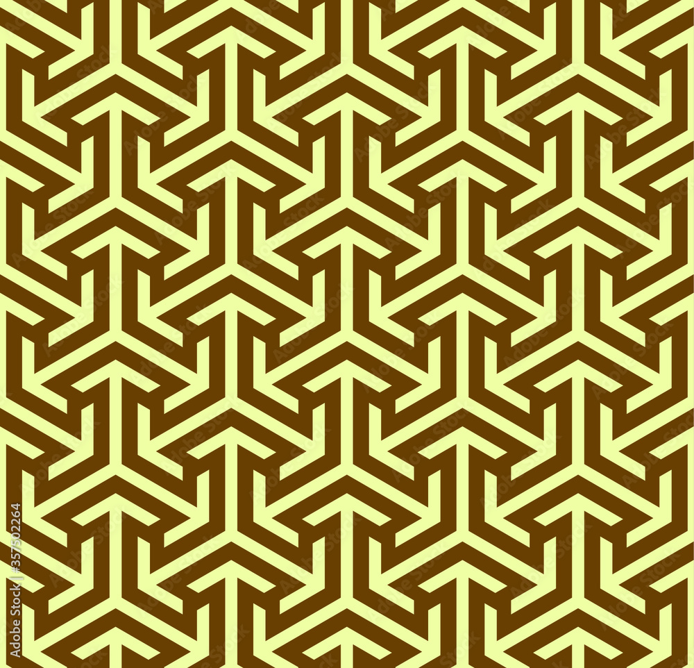 Poster seamless geometric pattern with geometric shapes,fabric pattern,tile pattern,carpet pattern,wallpape