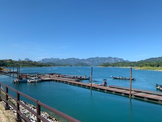 pier on the lake