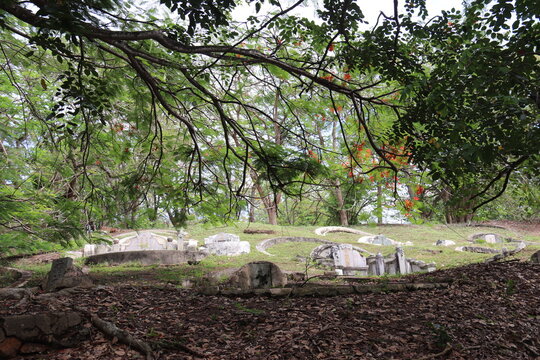 Cimetière Bukit Cina à Malacca, Malaisie	