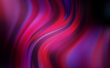 Dark Purple, Pink vector blurred and colored pattern.