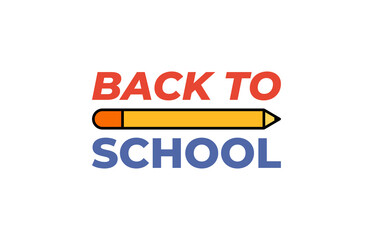 Colour Pencil icon, vector illustration. Back to School concept