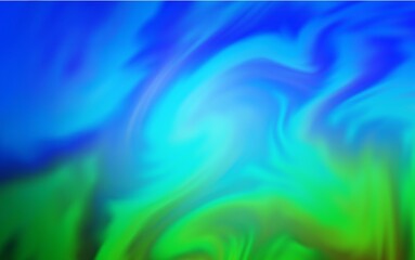 Light Blue, Green vector colorful abstract background.