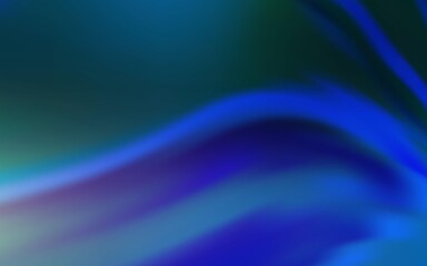Dark BLUE vector blurred bright pattern.
