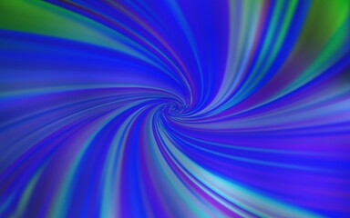 Obraz premium Light BLUE vector glossy abstract backdrop.