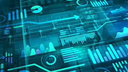 Virtual storage space for big data in 3D.