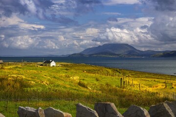 Picture of a solitary living on Clare Island, County Mayo, Ireland