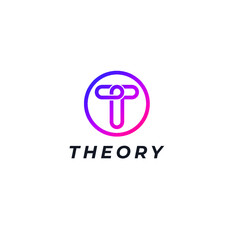 Initial Letter T template logo design inspiration. Technology and digital Letter T Quality symbol icon vector illustration