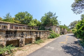 北部砲台跡　大久野島　広島県竹原市　North Battery
 Remained site Okunojima Island Hiroshima Takehara city