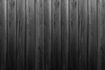 Obraz premium Aged wood plank texture pattern in dark tone. Rustic black floor old wood. Black wood texture with space. Black rough texture background.