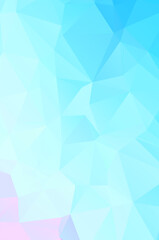 Abstract blue vivid triangle geometrical background, vector Illustration