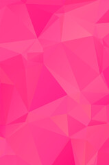 Obraz premium Light pink polygonal design pattern