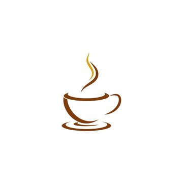 Coffee cup symbol Logo Template vector icon