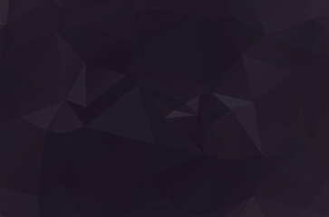 Obraz premium Black Background with Triangle Pattern