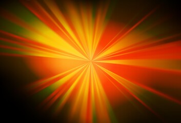 Obraz premium Dark Orange vector glossy abstract background.