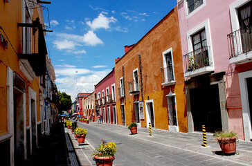 Fototapeta premium Puebla Street