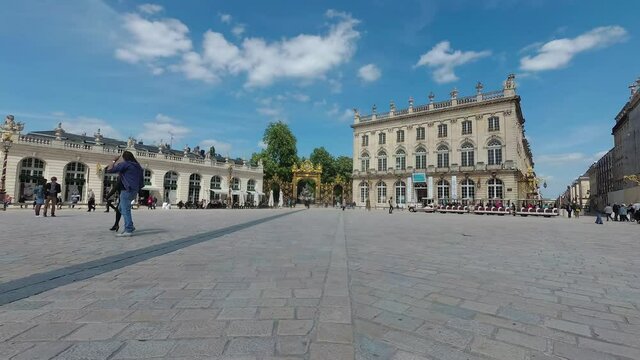 Time Lapse at Place Stanislas in Nancy, France