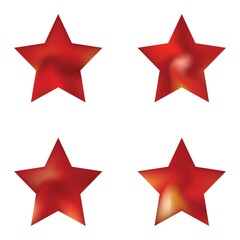 Collection of pentagram mesh backgrounds.