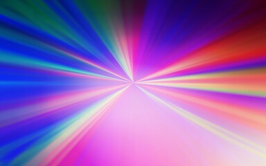 Light Pink, Blue vector blurred shine abstract background.