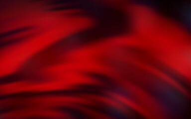 Dark Red vector blurred pattern.