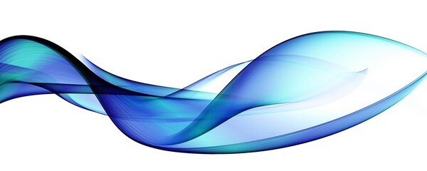 Color light blue abstract waves design
