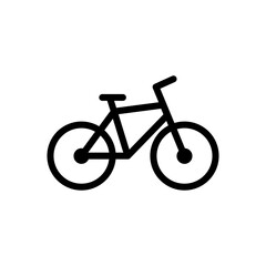 bicycle icon logo illustration symbol