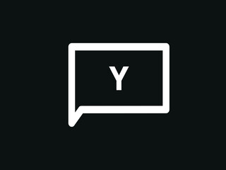 Capital letter Y vector image