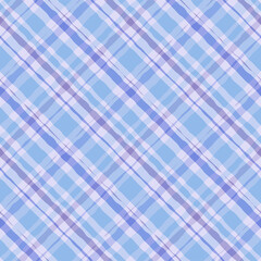Hand seamless plaid tartan pattern watercolor drawn