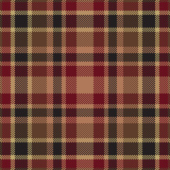 Pixel background vector design. Modern seamless pattern plaid. Square texture fabric. Tartan scottish textile. Beauty color madras ornament.