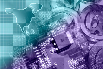 Electronic device and map