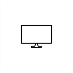 Monitor line icon