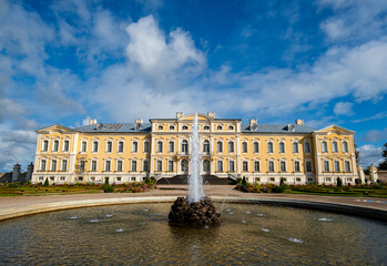 Rundale Palance is a major baroque palaces built for the Dukes of Courland