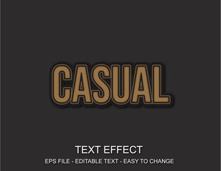 Obraz premium Editable text effect style