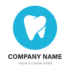 creative dentist logo for company