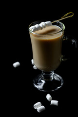 coffee with marshmallows