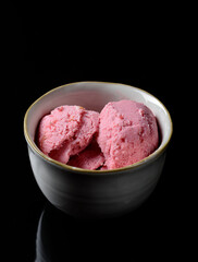 berry ice cream without sugar