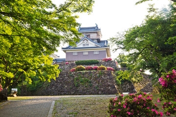 Echizen Ono Castle is “the castle in the sky”. This castle was built at Kameyama located in the central area of Ono City. © Tanya