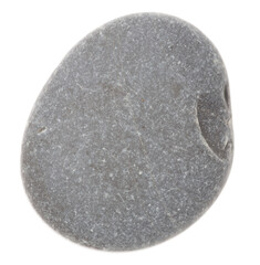 Sea stone isolated on a white background.