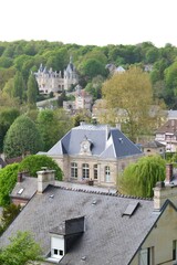 Beautiful shot of Pierrefonds castle in Picardie, France
