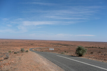 the road to the desert