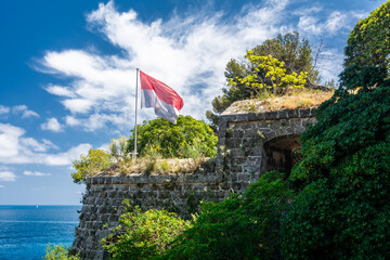 Medieval Fortification In Monaco