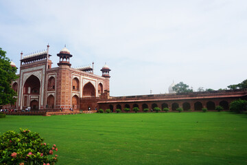 Fototapeta premium KI.インド：ニューデリー、アーグラ INDIA:Newdelhi,Agra 日常の風景２２ ひとり旅 タージマハル