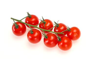 Ripe tomatoes on the branch