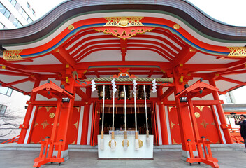 The Hanazono Jinja Shrine, Tokyo, Japan