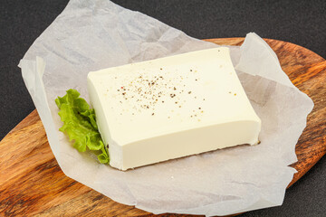 Greek cheese feta, still-life