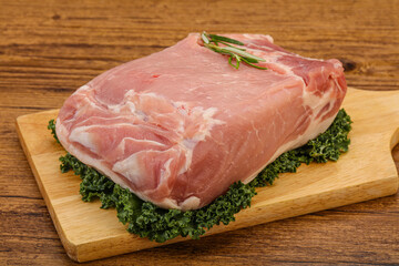 Pork meat piece for cooking