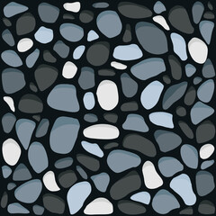 pebbles, vector background