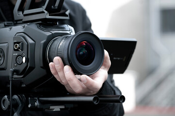 professional video camera