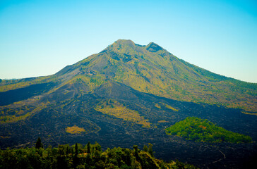 Obraz na płótnie Canvas Mount Batur (Kintamani Volcano) - Bali - Indonesia