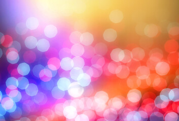 Blurred backdrop, blurred background, circle blur, bokeh blur from the light shining through as a backdrop and beautiful computer screen images.	
