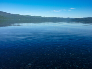 屈斜路湖, 湖, 雲, 風景, 反射, 夕焼け, 水, 自然